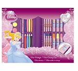 Disney Princesses - DP11419F - Loisir Créatif - Mallette Coloriage - 33 Pièces
