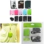 3n1 Combo Flip Leather Carrying Case wiht Belt Clip - Bundle with Home Travel Wall Charger and 12v Car Charger for Apple iPod 3rd Generation Nano 3