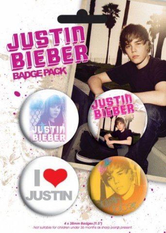 i love justin bieber pictures. Posters: Justin Bieber Badge