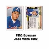 1993 Bowman Jose Vidro Rookie Card