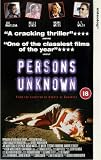 VHS : Persons Unknown [1997]