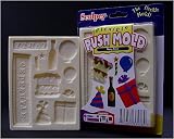 Sculpey E-Z Release Flexible Push Mold-Party Time