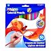 Prang Thick Core Colored Pencil Set, 3.3 Millimeter Cores, 7 Inch Length, 50 Pencils, Assorted Colors (22480)