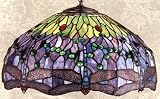 LAMPS BEAUTIFUL Tiffany Style Dragonfly Hanging Pendant by Meyda Tiffany--Excellent customer service--see our feedback.