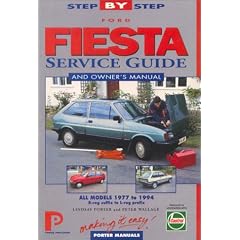 Ford Fiesta Service Guide and Owner's Manual (Porter manuals)