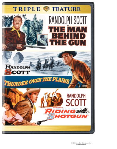 The Man Behind the Gun Thunder Over the Plains Riding... by Cowboy Movies