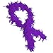 Fun Central AU142 6 inch Adult Feather Boa (Purple)