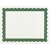 Great Papers! Metallic Green Border Certificate, 8.5"x 11", 100 Count (934200)