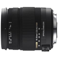 Sigma 18-50 mm F2.8-4.5 DC OS HSM-Objektiv (67 mm Filtergewinde)  f�r Nikon Objektivbajonett