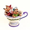Disney Traditions by Jim Shore 4016557 Cinderella Jaq and Gus in Teacup Figurine 4-1/2-Inch