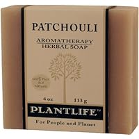 Patchouli 100% Pure & Natural Aromatherapy Herbal Soap- 4 oz