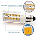 KINDEEP E11 LED Bulb, 5W(40W Incandescent Replacement), Mini Candelabra Edison Screw, 400 Lumens, Warm White 3000K, Pack of 5