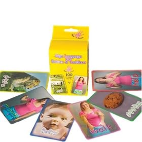 100 Sign Language Flash Cards for Babies & Toddlers set A Sign Language for Babies & Toddlers by Elyza Polsky