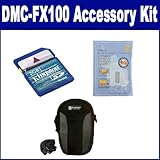 Panasonic Lumix DMC-FX100 Digital Camera Accessory Kit includes: ZELCKSG Ca ....