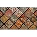 Apache Mills 7381029F Masterpiece Spanish Tiles Mat