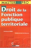 Droit de la Fonction publique territoriale