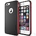 iPhone 6 Case, Verus [Iron Shield][Red] - [Aluminum Frame][Heavy Duty][Drop Protection][Slim Fit] - For Apple iPhone 6 4.7