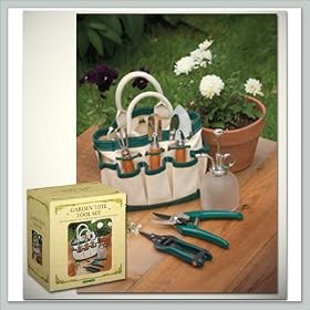 Garden Tote and Tool Set