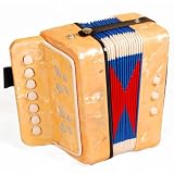 Barcelona Kid Series Accordion - Yellow