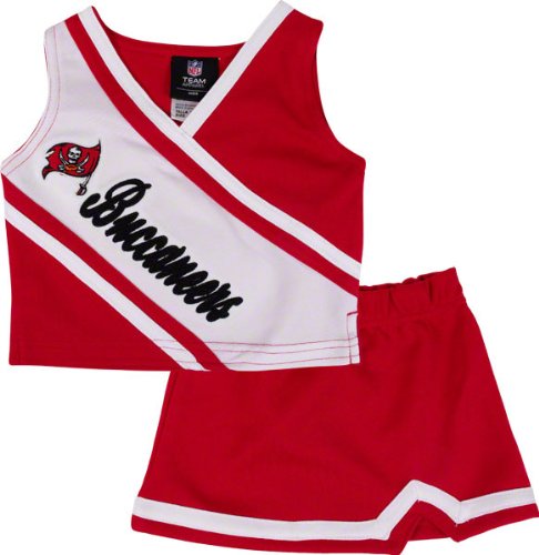 Tampa Bay Buccaneers Toddler 2-Piece Cheerleader Set
