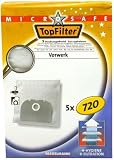 Produkt-Bild: Fackelmann Top Filter 5 Staubsaugerbeutel Nr. 720