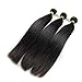 ALI HOT Hair Mixed Length 3Bundles 300g 22inch 24inch 26inch Virgin Brazilian Straight Human Hair Extension Unprocessed for black women