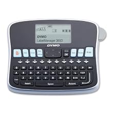 DYMO LabelManager Label Printer, Black/Gray (LM360D)