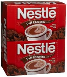 Nestle Hot Cocoa Mix, Dark Hot (0.71-Ounce), 50-Count Envelopes (Pack of 2)