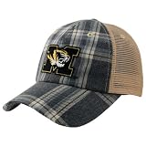 Top of the World Missouri Tigers Plaid Academic Adjustable Hat