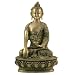 Meditation Buddha Brass Sculpture Collectible Figurines