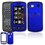 LG Xenon GR500 Cell Phone Dark Blue Rubber Feel Protective Case Faceplate Cover