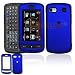 LG Xenon GR500 Cell Phone Dark Blue Rubber Feel Protective Case Faceplate Cover