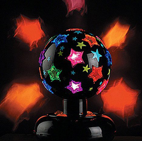Spinning Star Disco Diva Dance Light