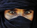 Kunstdruck / Poster TUAREG von Pascal Maitre - 120x90 cm - Augen Foto Araber Afrika Wüste Neu Top XXL