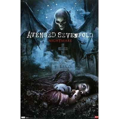 (22x34) Avenged Sevenfold Nightmare Music Poster Print