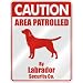 labrador38 - CAUTION AREA PATROLLED BY LABRADOR SECURITY CO PARKING