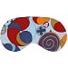 Cris Notti Sleep Mask - Pinwheel Blue