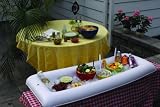 Big Mouth Toys Inflatabuffet Portable/Inflatable Buffet and Salad Bar, White