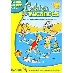 Cahier de vacances du CE1 au CE2