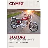 1977-1987 Suzuki GS 400 450 Clymer Repair Manual by Clymer