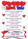 I Love You - XL Sign (Novelty)