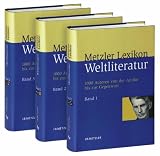 cover of Metzler Lexikon Weltliteratur. 1000 Autoren von der Antike bis zur Gegenwart: 3 Bde.