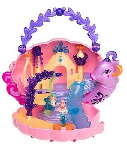 Childrens Toyshop  Third Party New : Barbie Fairytopia Mermaidia -Shellie the Secret Shell