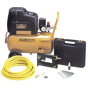 Bostitch CPACK100 1-5/8" Brad Nailer / Compressor Combination Kit