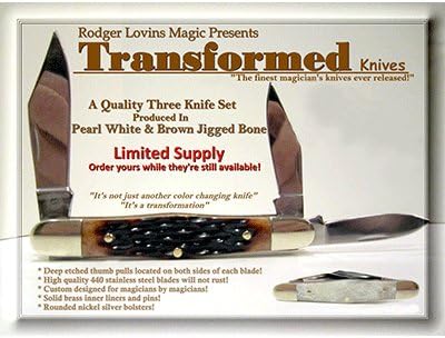 Transformed Knives by Rodger Lovins