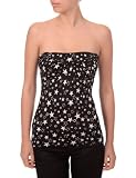 Morgan Ligne Fetiche Galaxy - Top Bustier Imprimé Étoile - Femme