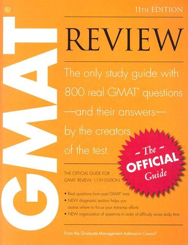 the official guide for gmat review 11th edition