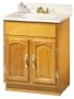 Foremost Industries DVA-2418 24-by-18-by-30-Inch Oak Two Door Lavatory Vanity