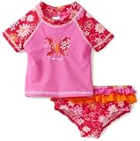 Osh Kosh Baby-girls Infant 2 Piece Rashguard Set, Pink, 24 Months