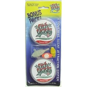AQUA-SCENT Fish Tickle Attractant Pellets Salmon Egg BONUS PACK! 32 tablets, 2 Aqua bugs and 1 Aqua... by 
